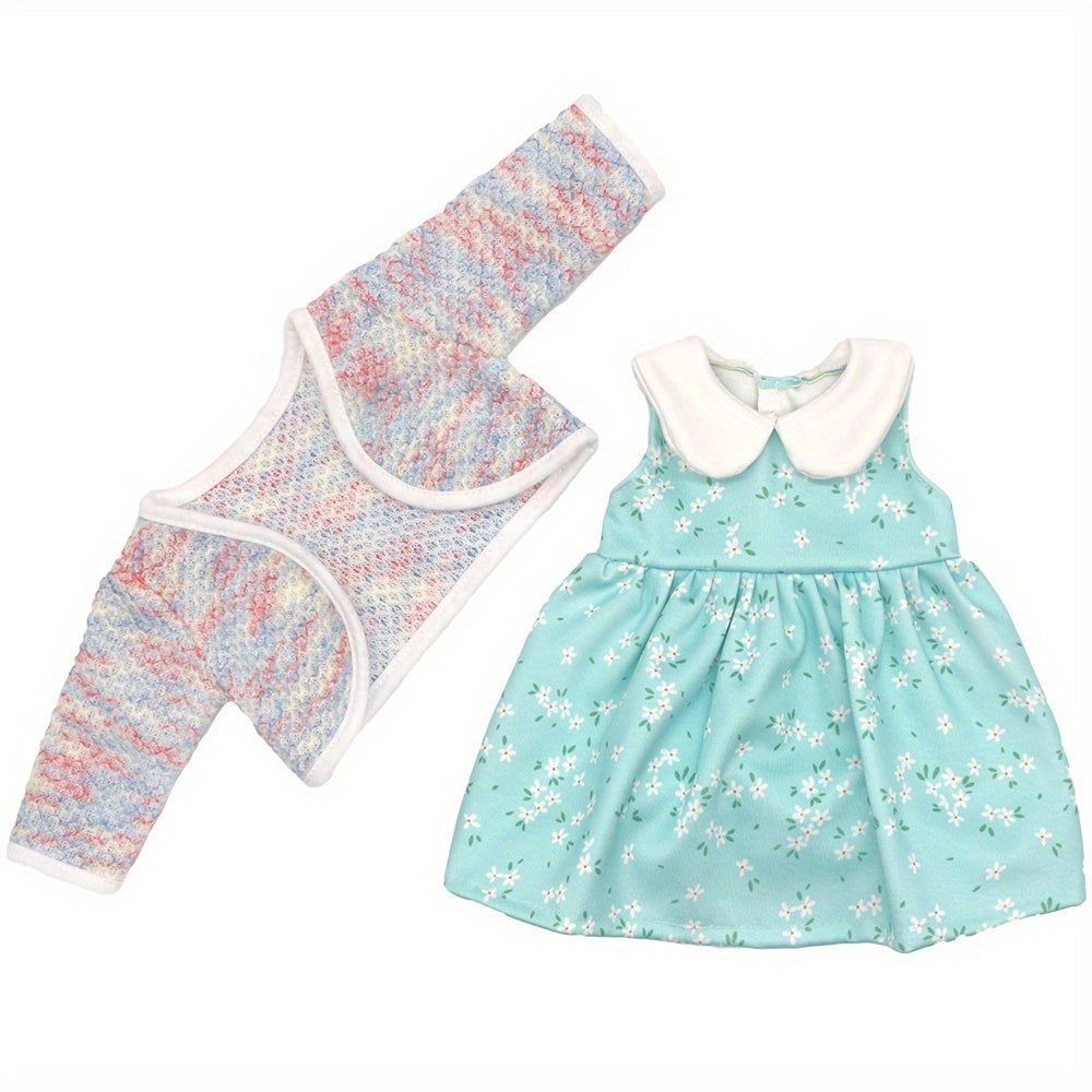 Dress Fits 18 inch Doll 17 inch Reborn Clothes 40 Doll Accessories