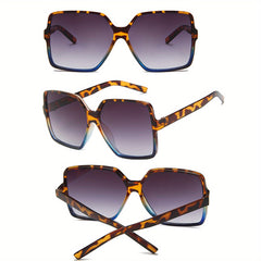 Square Frame Men's Street Shot Sunglasses