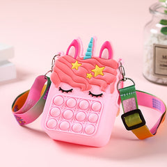 Pop Fidget Backpack Toy Bag For Shoulder Decompress