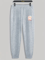 Colorful Clouds Men's Drawstring Sweatpants Loose Casual Trousers