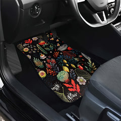 4pcs Daisy Butterfly Dragonfly Car Floor Mats Non slip And Stain resistant Mats