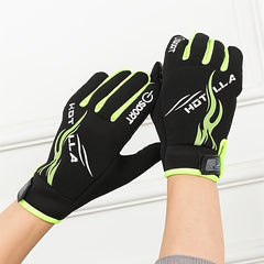 Outdoor Cycling Full Finger Gloves Touch Screen Non-slip Wear-resistant
