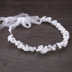 Crystal Flower Girl Wedding Headband Hair Accessories