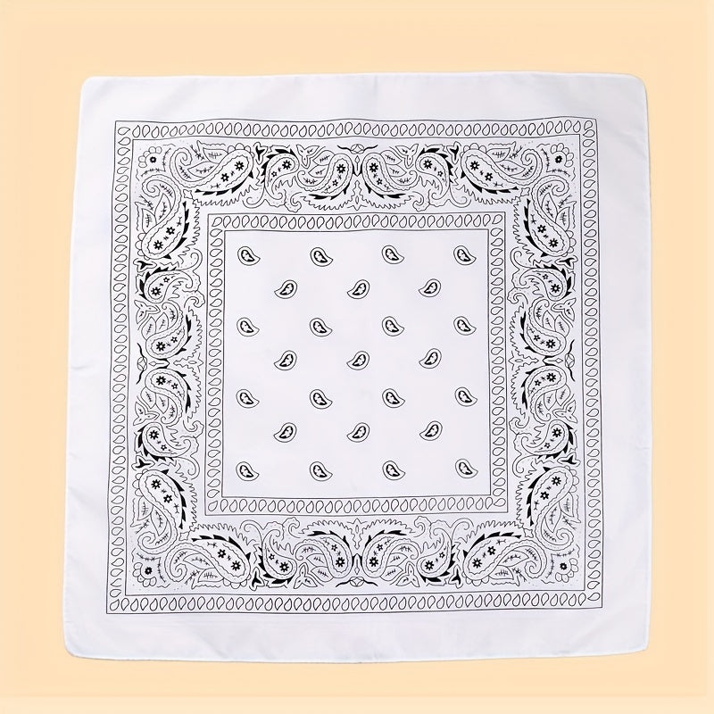 Boho Style Turban Triangle Hair Bandana Floral Print Scarves Vintage