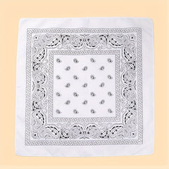 Boho Style Turban Triangle Hair Bandana Floral Print Scarves Vintage