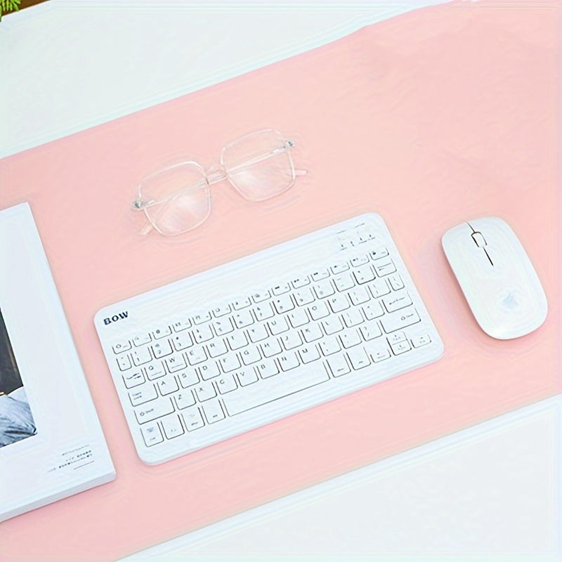 Large PU Leather Mouse Pad Waterproof Desk Pad