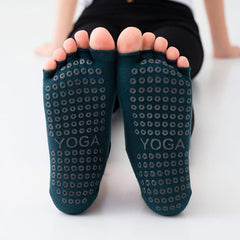 3 Pairs Women's Yoga Socks Non Slip Grips And Straps Ideal For Pilates Pure Ball