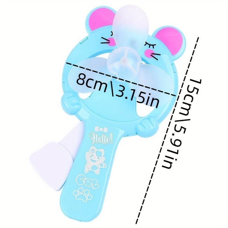 Multicolor Handheld Fan Portable Pocket Summer Small Fan