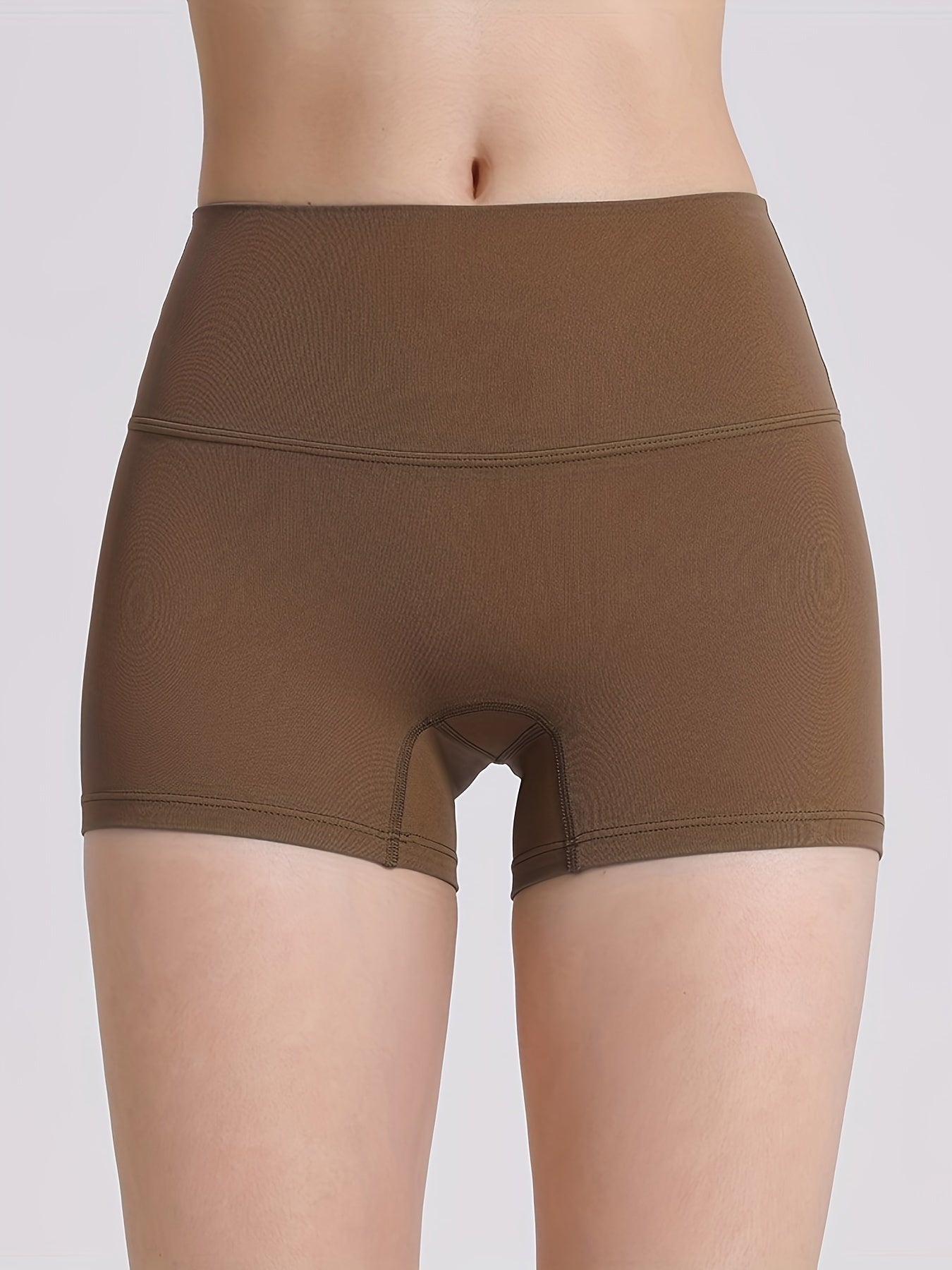High Waisted Yoga Shorts Quick Dry Biker Shorts
