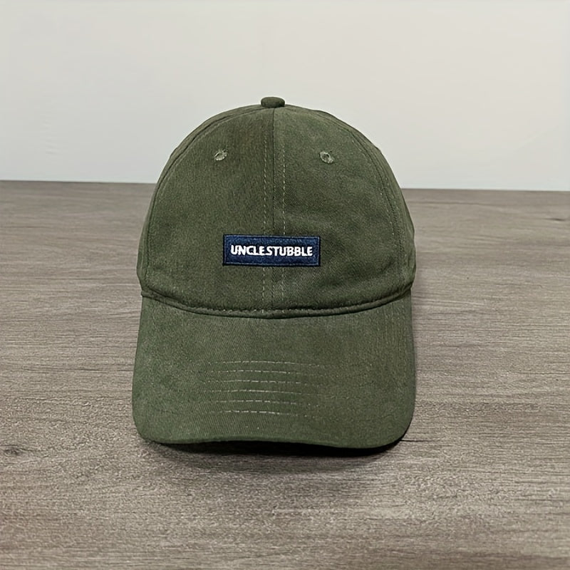 Soft Top Baseball Cap Embroidery Versatile Cap