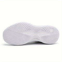 Men's Mesh Lace-up Sneakers for Running Basketball Gym