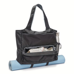 Yoga Mat Storage Bag With Shoes Compartment - Fitness & Pilates - Travel, Off