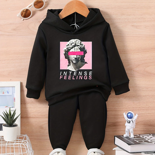 Infant Autumn/Winter Sweatshirt Hoodie Set