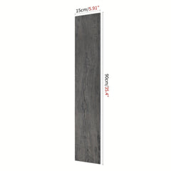 1pc 90 PVC Removable Frosted Wood Grain Self adhesive Wall Stickers