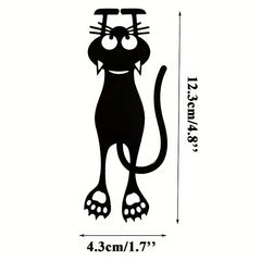 Acrylic Hollow Kitten Bookmark 2pcs