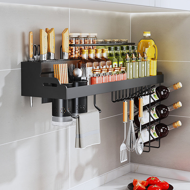 Kitchen Storage Rack Wall Hanging Seasoning Holder