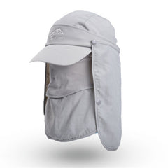 Men's Adjustable Sun Cap for Outdoor Activities with Neck Flap