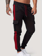 Men's Stretch Joggers with Drawstring Waist