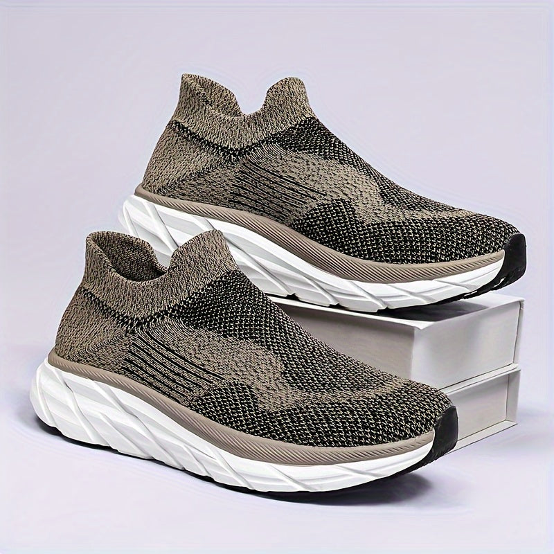 Air Cushion Running Tennis Shoes Lightweight Arch Support Slip On