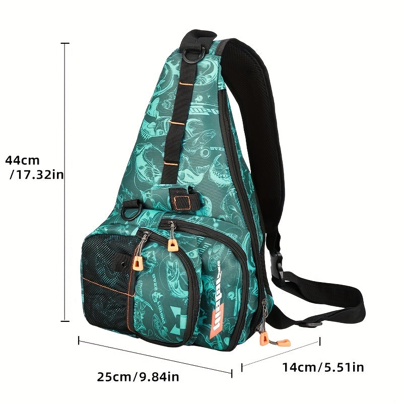 Histar Fishing Tackle Bag Large Capacity Crossbody Bag