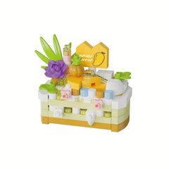 Mini Cake Building Blocks Toy DIY Dessert Food Series