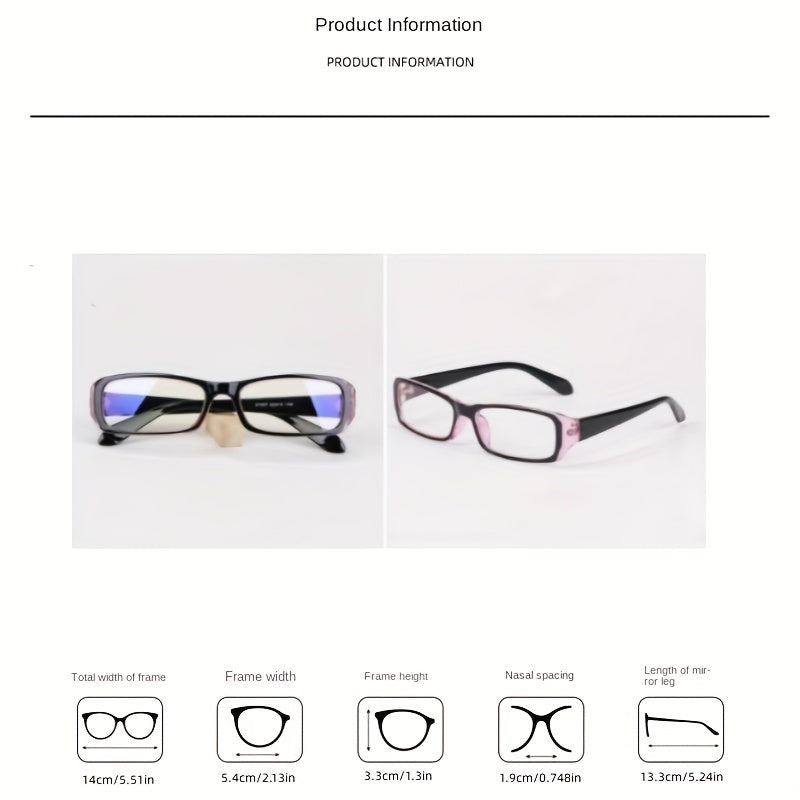 Men's Small Lightweight Glasses with Case and Cloth