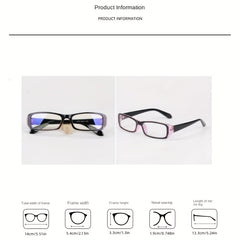 Men's Small Lightweight Glasses with Case and Cloth