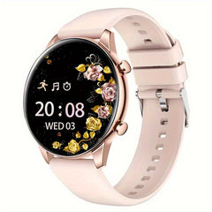 KDKP 3 Touchscreen Smartwatch for Android & iOS TPU Strap Aluminum Case