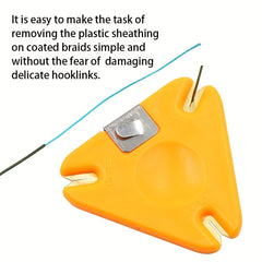 1pc Coated Braid Hooklink Striper Carp Fishing Tool