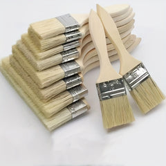 5pcs Wooden Handle Paint Brush Cleaning Hair Brush Long Hair Brush