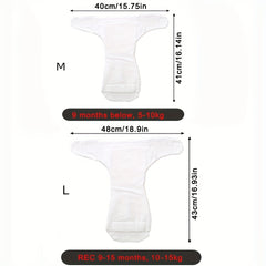 3pcs Baby Training Pants 12 Layers Gauze Cotton Diaper Summer