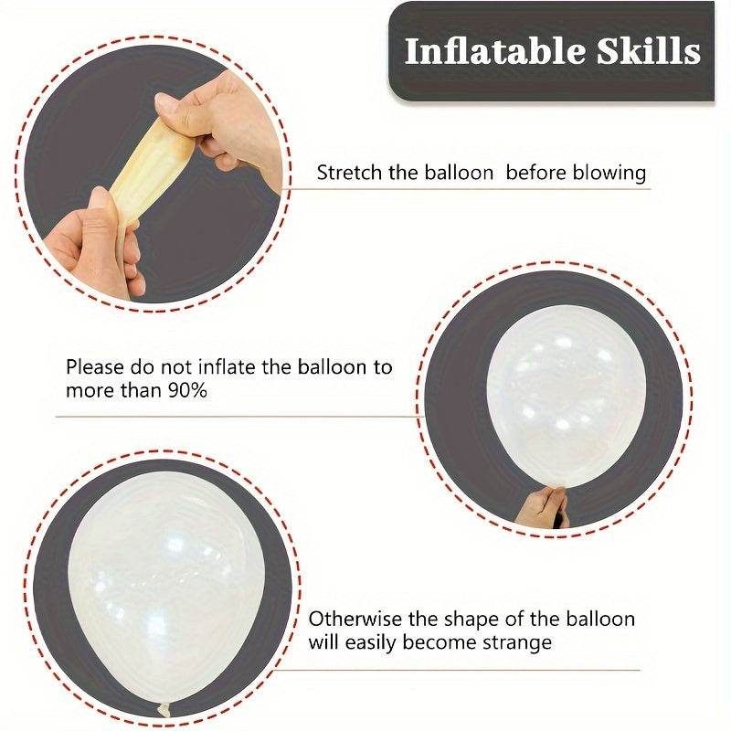 50pcs Transparent Latex Balloons 30 48 Cm Helium Balloons for Birthday Wedding