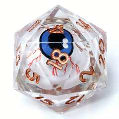 7pcs Floating Eyeball Polyhedral Sharp Edge Dice Set Roleplaying Game Gift