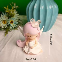Sweet Dream Angel Figurine Decoration for Desktop