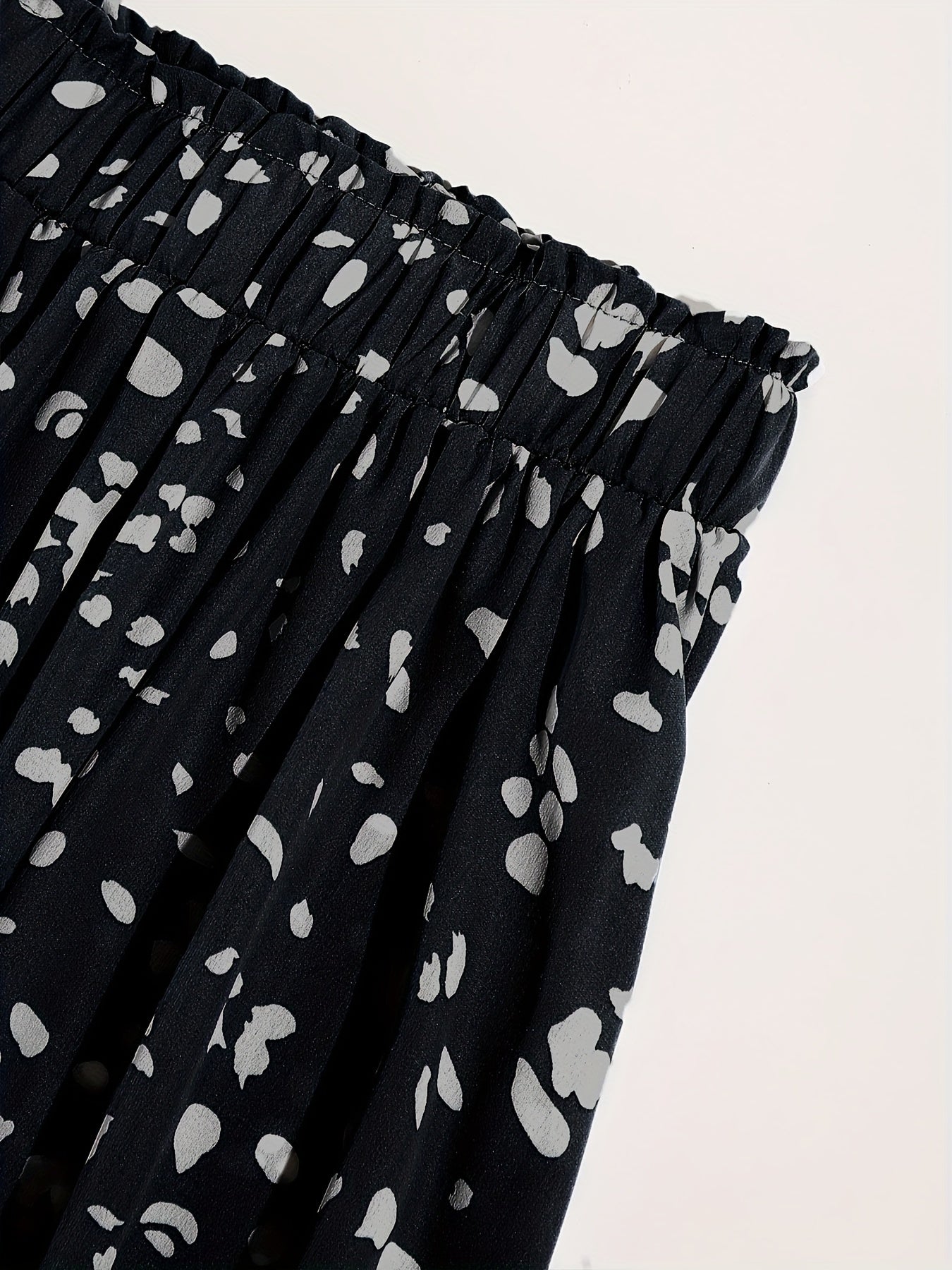 Elastic Waist Pleated Skirt for Women's Spring & Summer