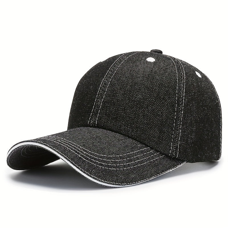 Men's Denim Baseball Cap Outdoor Sun Hat