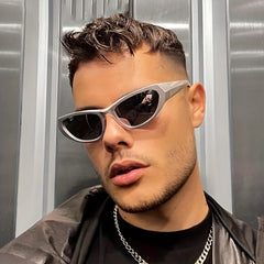 Stylish Street Metal Hinge Sunglasses UV Protection