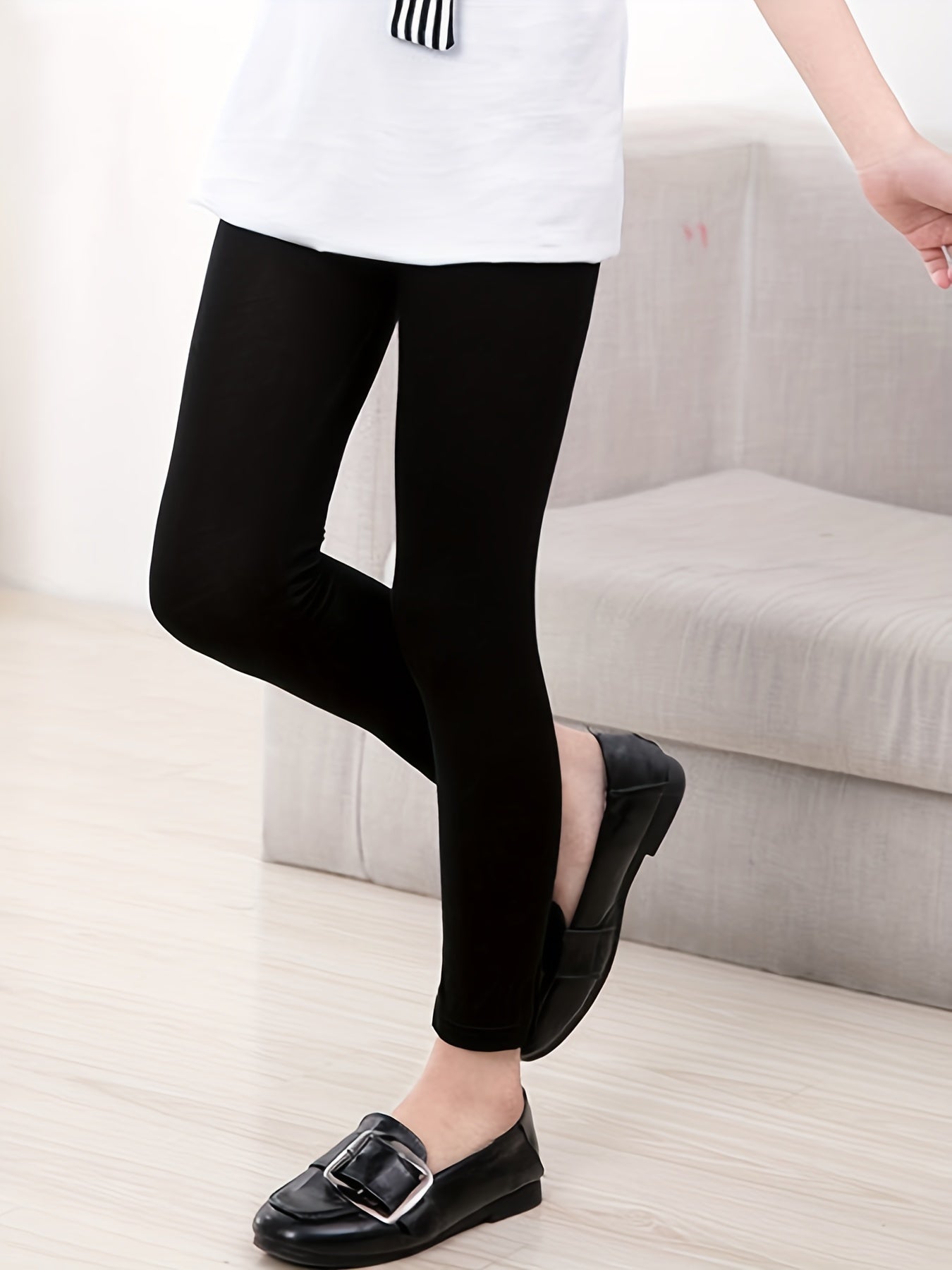 Girls Modal Leggings 4-Piece Set