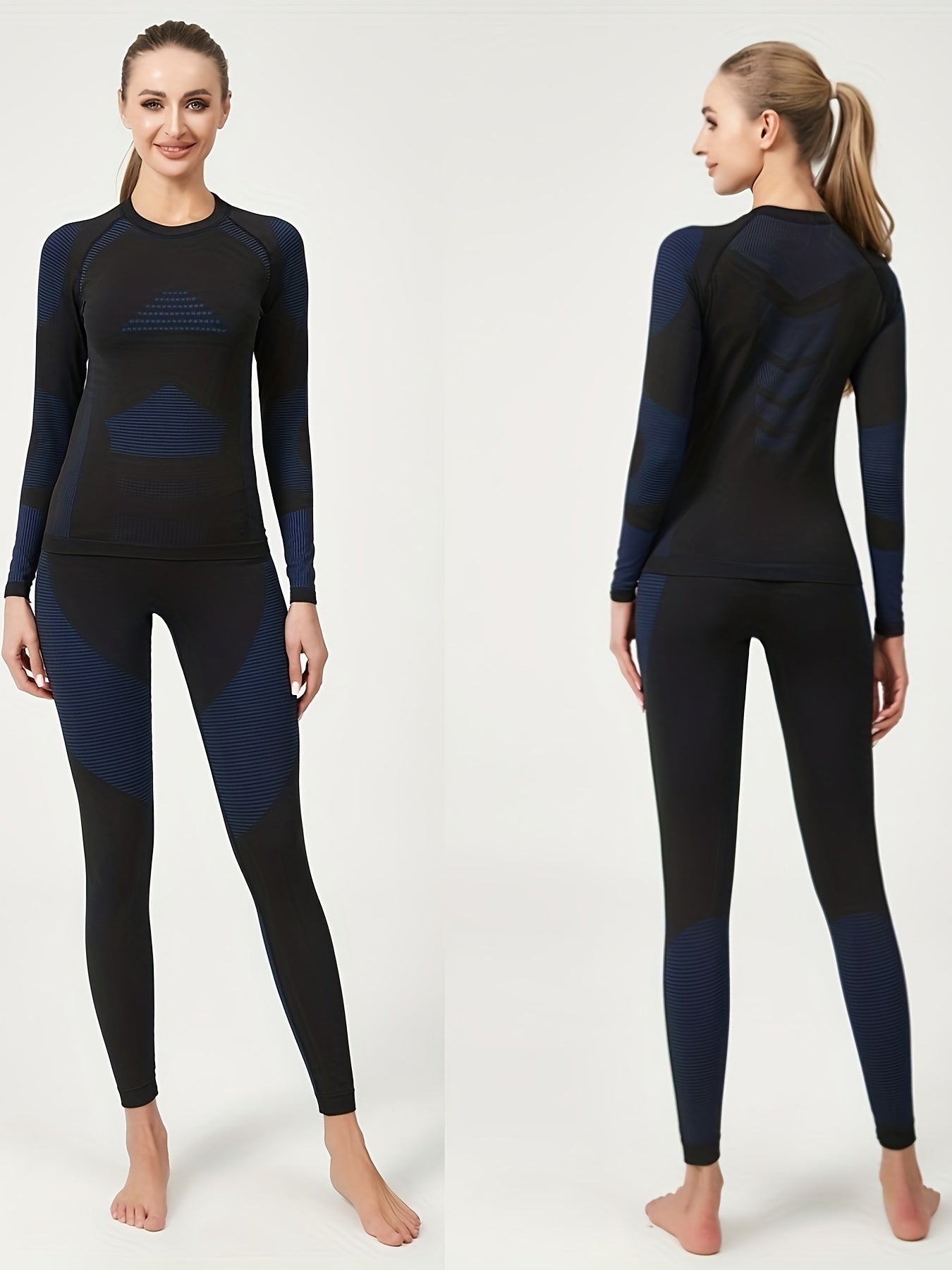 2Pcs Thermal Underwear Set Quick Dry Base Layer