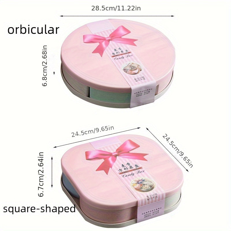 Straw Dried Fruit Tray Candy Box with Lid Snack Tray Desk Organizer