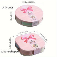 Straw Dried Fruit Tray Candy Box with Lid Snack Tray Desk Organizer