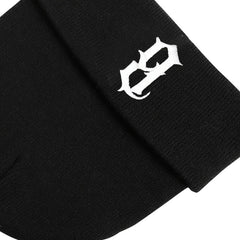 B Embroidered Knitted Hat Woolen Warm Outdoor Ear Protection Hat