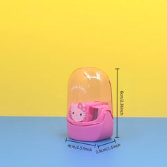 Sanrio Family Series Pencil Sharpener Set 4pcs My Melody Cinnamon Dog KT Pattern