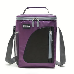 8L Lunch Bag Ice Bag Insulated Bento Bag Outdoor Travel Picnic Beach
