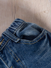 Boys Distressed Denim Pants with Pocket