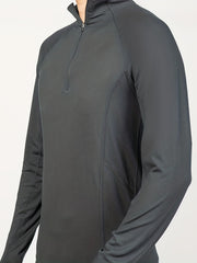 Men's Quick Dry Long Sleeve Polo Shirt - Breathable & Stretchy