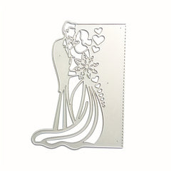 Wedding Couple Invitation Scrapbooking Metal Cutting Dies DIY Paper Card Making