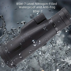 30x50 Zoom Monocular Bifocal Prism Compact Lightweight Pocket Monocular