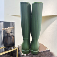 Women's High Top Rain Boots Waterproof and Wear Resistant