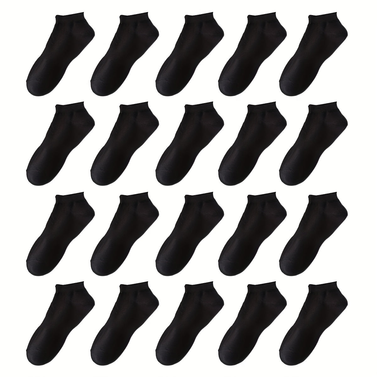 30 Pairs Soft Lightweight Ankle Socks Women's Stocking